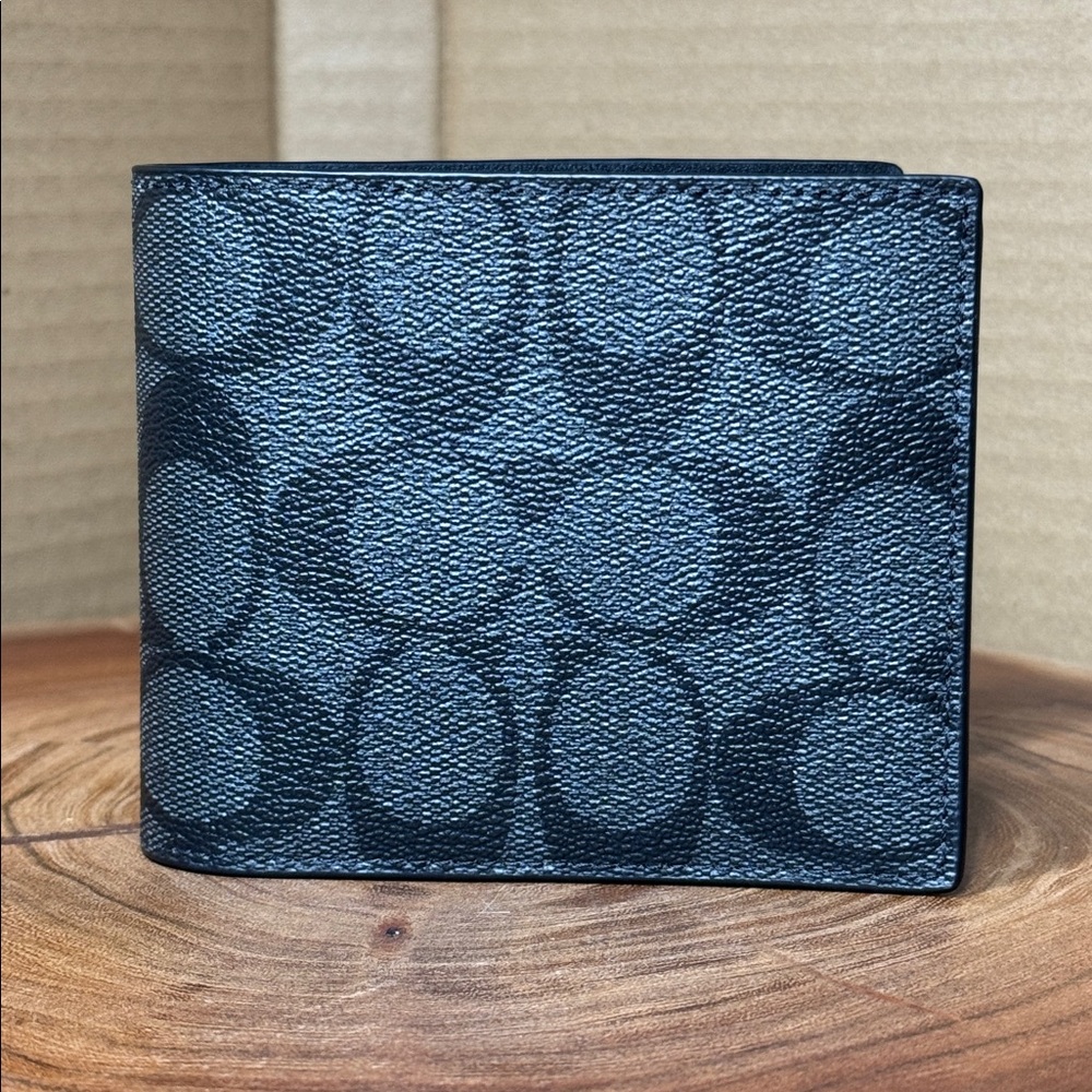 NWOT MEN’S COACH SIGNATURE 3 IN 1 WALLET - Picture 2 of 16